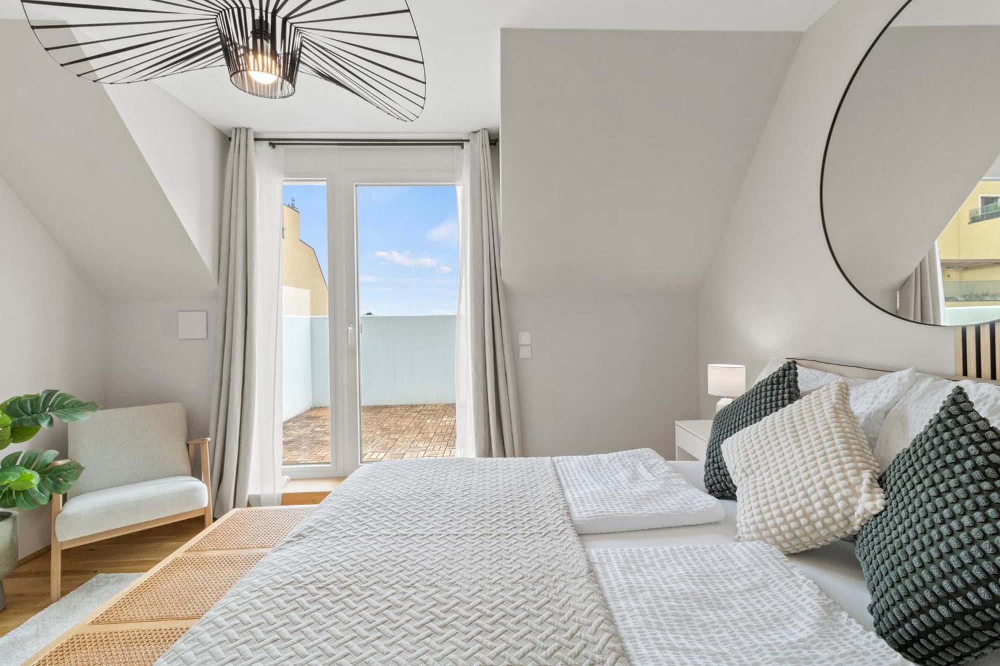 Stylish Apartments - 3 Min To U1 Kagraner Platz فيينا المظهر الخارجي الصورة